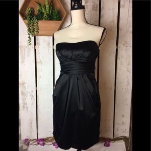 Strapless party dress